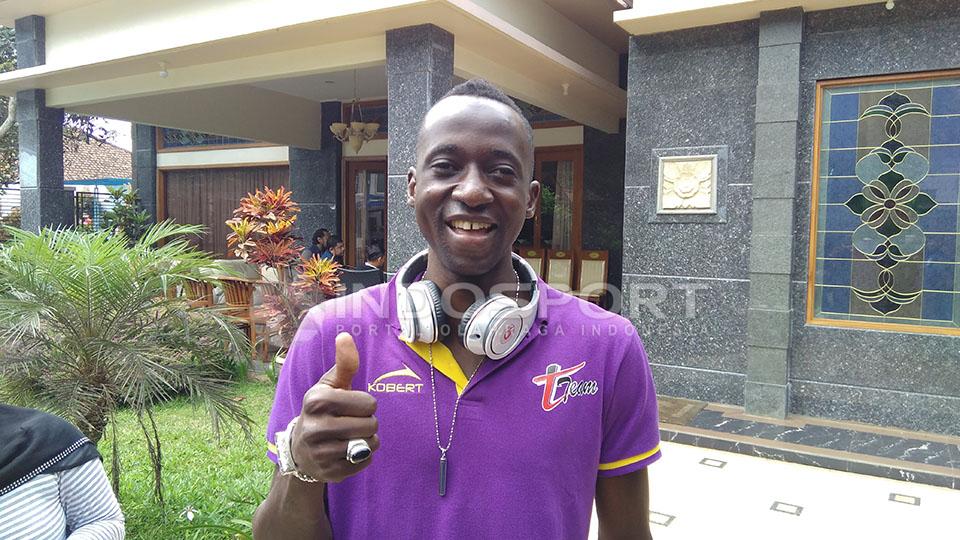 Makan Konate, mantan pemain Persib Bandung.